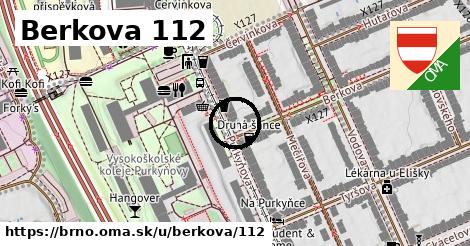 Berkova 112, Brno