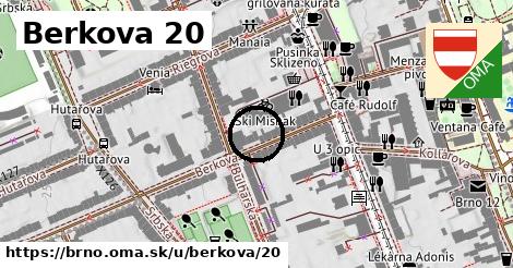 Berkova 20, Brno