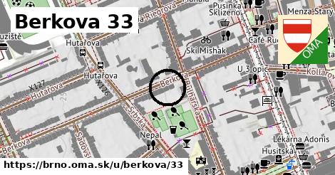 Berkova 33, Brno