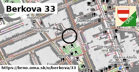 Berkova 33, Brno