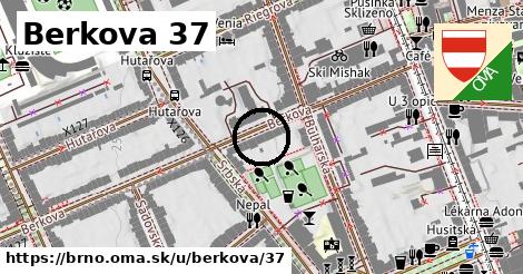 Berkova 37, Brno