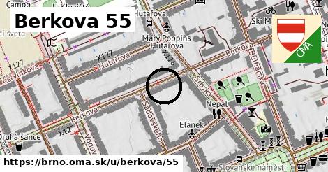 Berkova 55, Brno