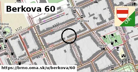 Berkova 60, Brno