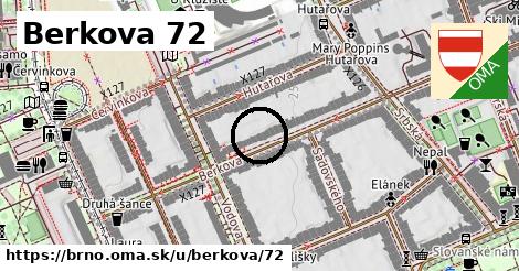 Berkova 72, Brno