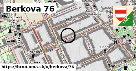 Berkova 76, Brno