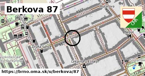 Berkova 87, Brno