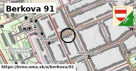 Berkova 91, Brno