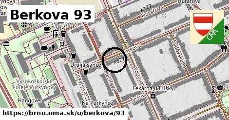 Berkova 93, Brno