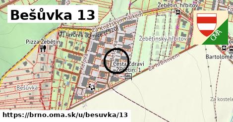 Bešůvka 13, Brno