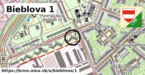 Bieblova 1, Brno