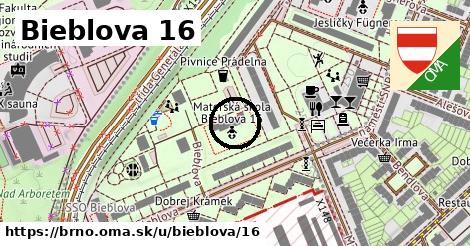 Bieblova 16, Brno