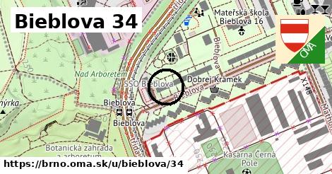 Bieblova 34, Brno