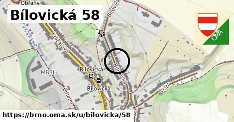 Bílovická 58, Brno