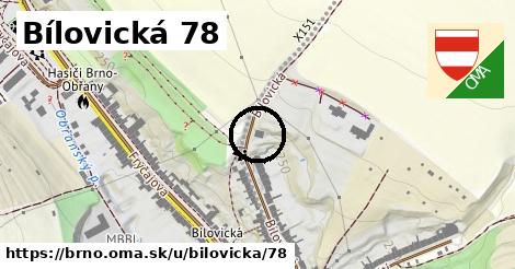 Bílovická 78, Brno