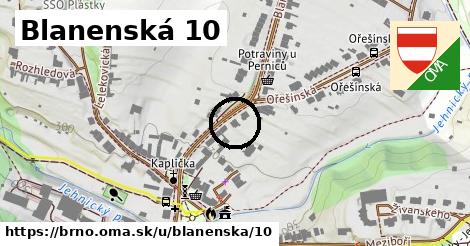 Blanenská 10, Brno