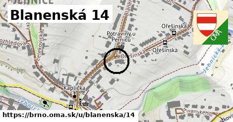 Blanenská 14, Brno