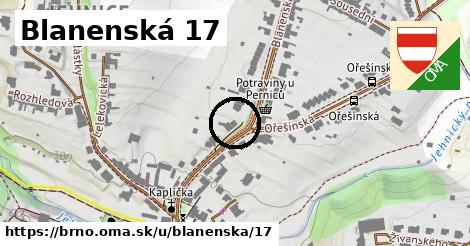 Blanenská 17, Brno