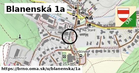 Blanenská 1a, Brno