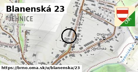 Blanenská 23, Brno