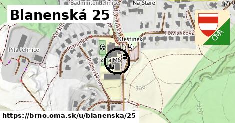 Blanenská 25, Brno