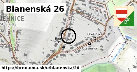 Blanenská 26, Brno