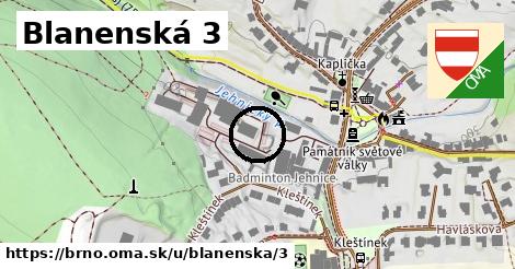 Blanenská 3, Brno