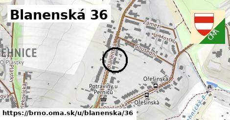 Blanenská 36, Brno