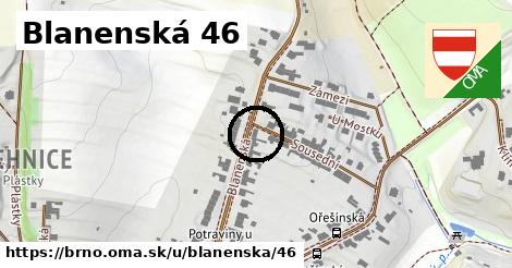 Blanenská 46, Brno