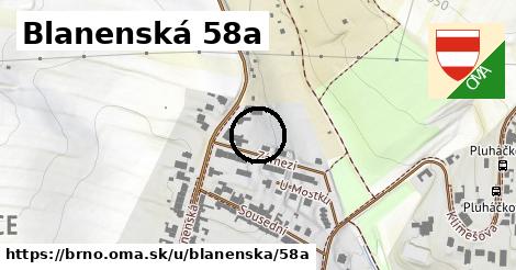 Blanenská 58a, Brno