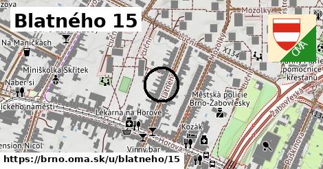 Blatného 15, Brno