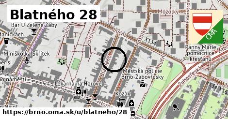 Blatného 28, Brno