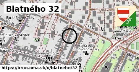 Blatného 32, Brno