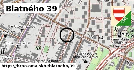 Blatného 39, Brno