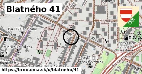 Blatného 41, Brno