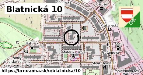 Blatnická 10, Brno
