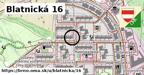 Blatnická 16, Brno