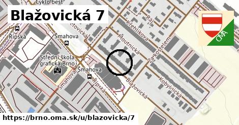 Blažovická 7, Brno