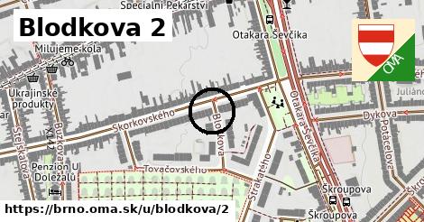 Blodkova 2, Brno