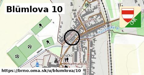 Blümlova 10, Brno