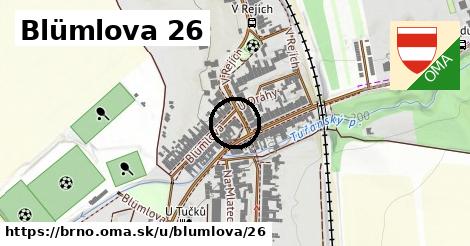 Blümlova 26, Brno