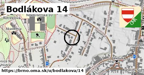 Bodlákova 14, Brno