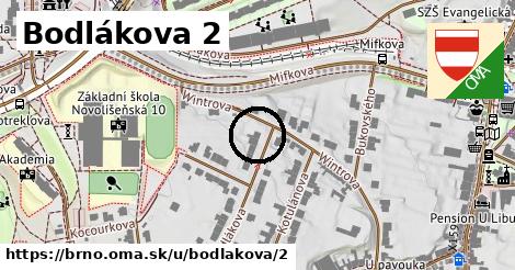 Bodlákova 2, Brno