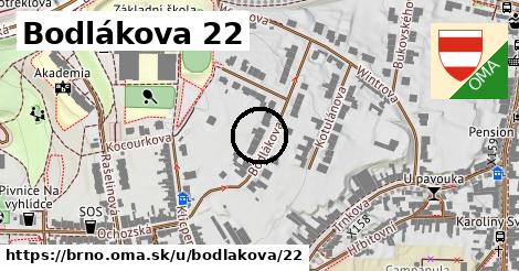 Bodlákova 22, Brno