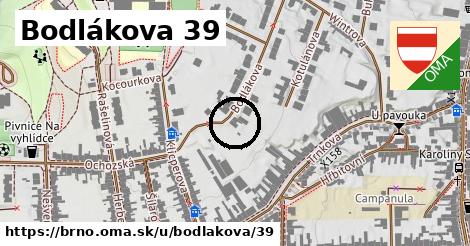 Bodlákova 39, Brno