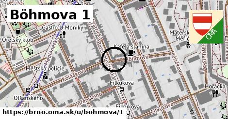 Böhmova 1, Brno