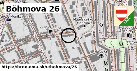 Böhmova 26, Brno