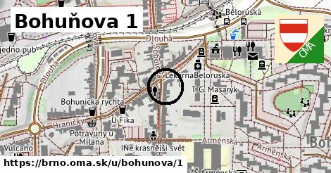 Bohuňova 1, Brno