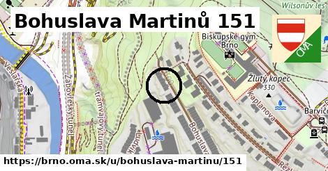 Bohuslava Martinů 151, Brno
