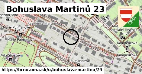 Bohuslava Martinů 23, Brno