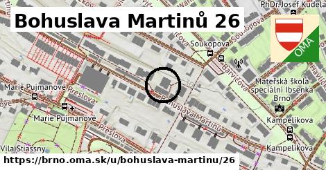 Bohuslava Martinů 26, Brno